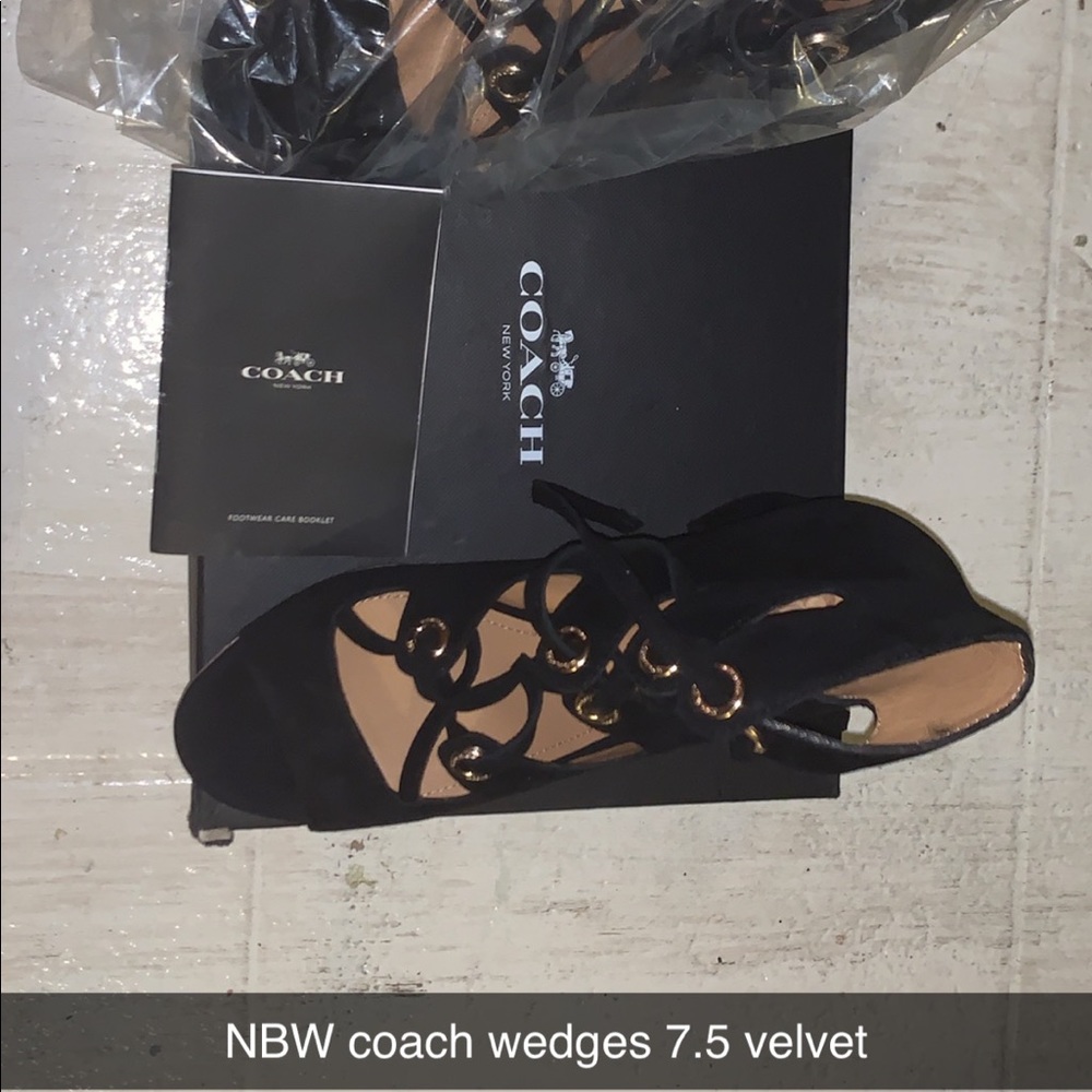 Coach wedge 7.5